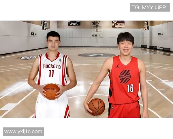 姚明与小孩的篮球对决展现友谊与运动精神的完美结合